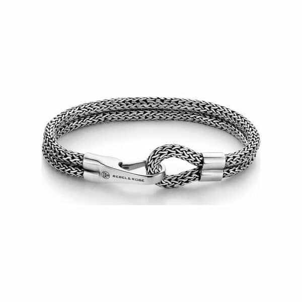 Rebel & Rose Armband RR-BR001-S-M 925er Silber