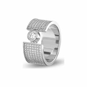 JETTE Damenring CASCADE 88312228 925er Silber