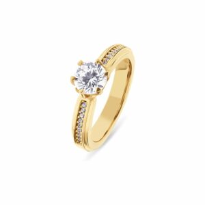 JETTE Damenring DIAMOND 88601246 925er Silber