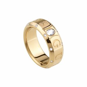 Guess Damenring JUBR03116JWYG56 Edelstahl