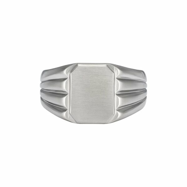 Fossil Herrenring  JF04467040 Edelstahl