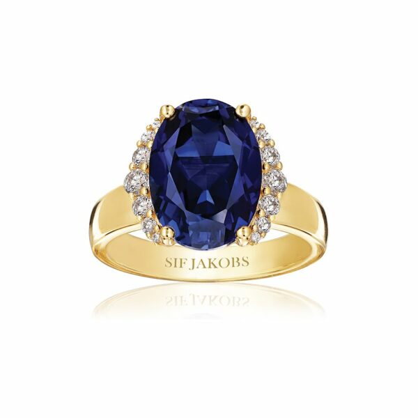 Sif Jakobs Jewellery Damenring SJ-R2342-BLCZ-52 925er Silber