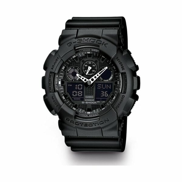 Casio Herrenuhr G-Shock Classic GA-100-1A1ER Kunststoff