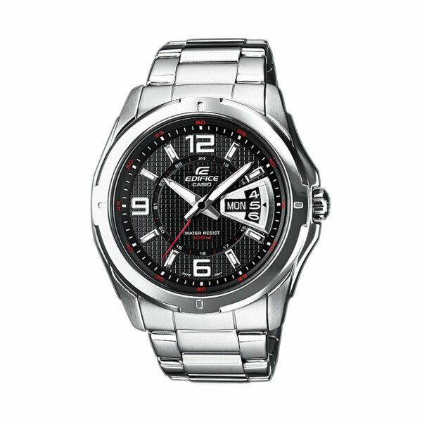 Casio Herrenuhr Edifice Classic EF-129D-1AVEF Edelstahl