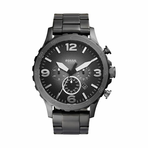 Fossil Chronograph Nate JR1437 Edelstahl