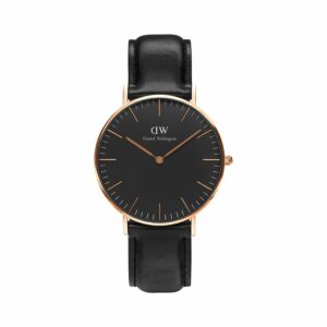 Daniel Wellington Damenuhr Classic Black DW00100139 Edelstahl