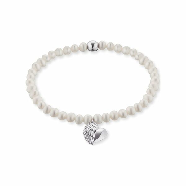 Engelsrufer Armband ERB-HEARTWING-PE Perle