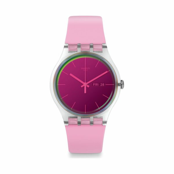 Swatch Unisexuhr SUOK710 Kunststoff