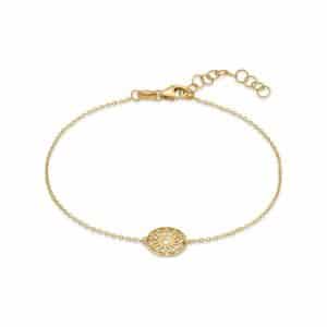 Valeria Armband 87673341 375er Gelbgold