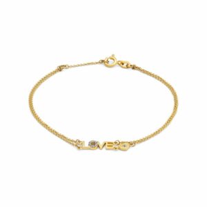 Valeria Armband 87685802 375er Gelbgold