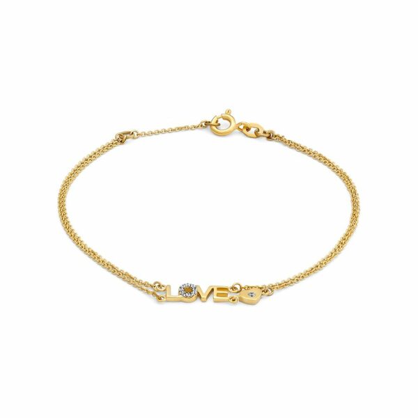 Valeria Armband 87685802 375er Gelbgold