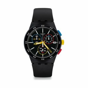 Swatch Herrenuhr SUSB416 Kunststoff