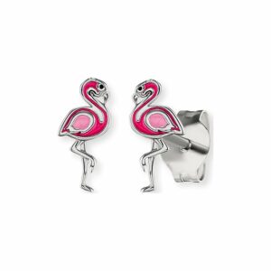 Engelsrufer Ohrstecker HEE-FLAMINGO-ST 925er Silber rhodiniert