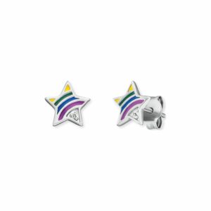 Engelsrufer Ohrstecker HEE-STAR-RAINBOW 925er Silber