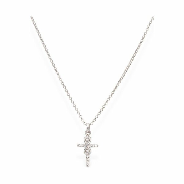 Amen Kette Diamonds CLCRINBB 925er Silber