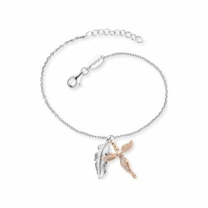 Engelsrufer Armband ERB-FEDER-ANGEL-BIR 925er Silber