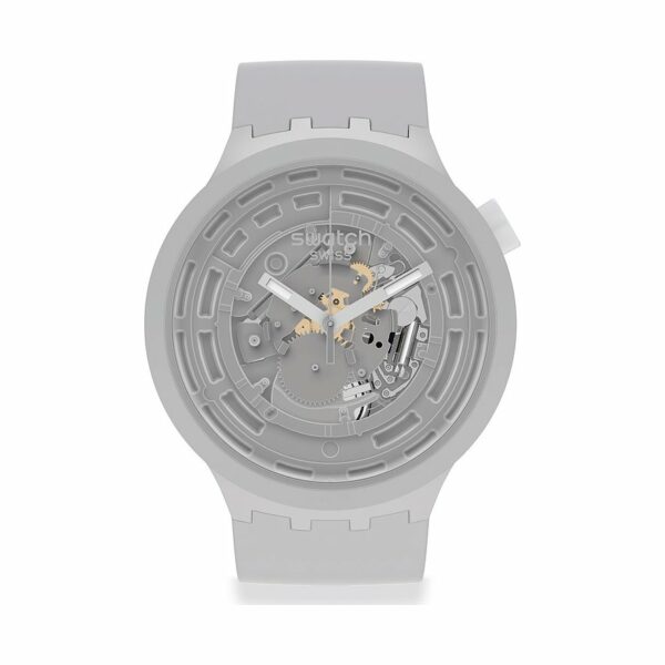 Swatch Herrenuhr Bioceramic SB03M100 Kunststoff