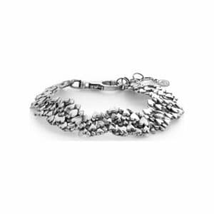 Rebel & Rose Armband RR-BR024-S-XSSM 925er Silber