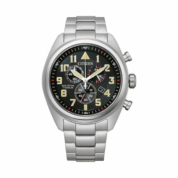 Citizen Chronograph Super Titanium Eco Drive  AT2480-81E Titan