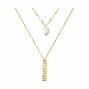 Valero Pearls Kette 50100106 Edelstahl