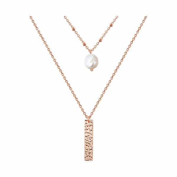 Valero Pearls Kette 50100107 Edelstahl