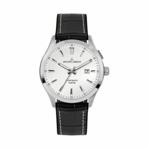 Jacques Lemans Herrenuhr Hybromatic  1-2130B Edelstahl