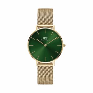 Daniel Wellington Damenuhr Petite Emerald DW00100480 Edelstahl