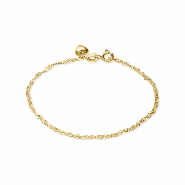 FAVS Armband 88442938 375er Gelbgold