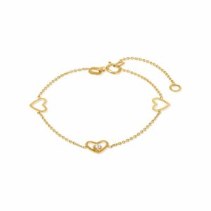 FAVS Armband 88443063 375er Gelbgold