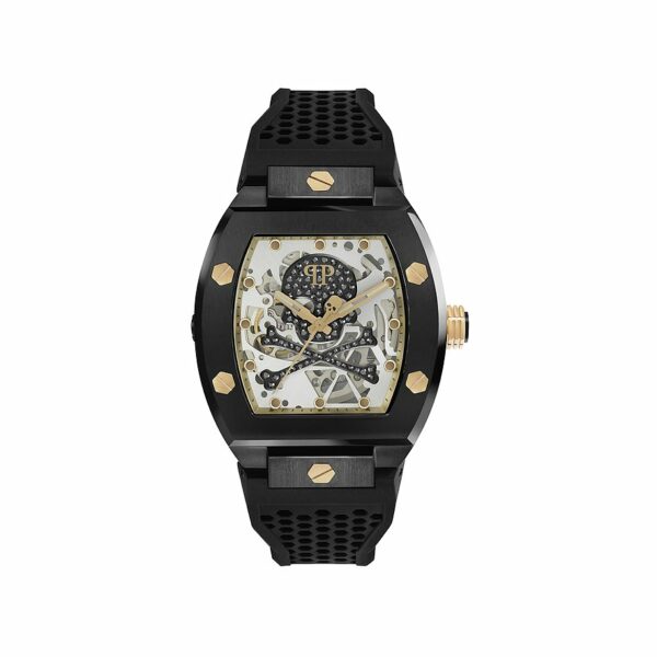 Philipp Plein Herrenuhr The Skeleton  PWBAA0521 Edelstahl