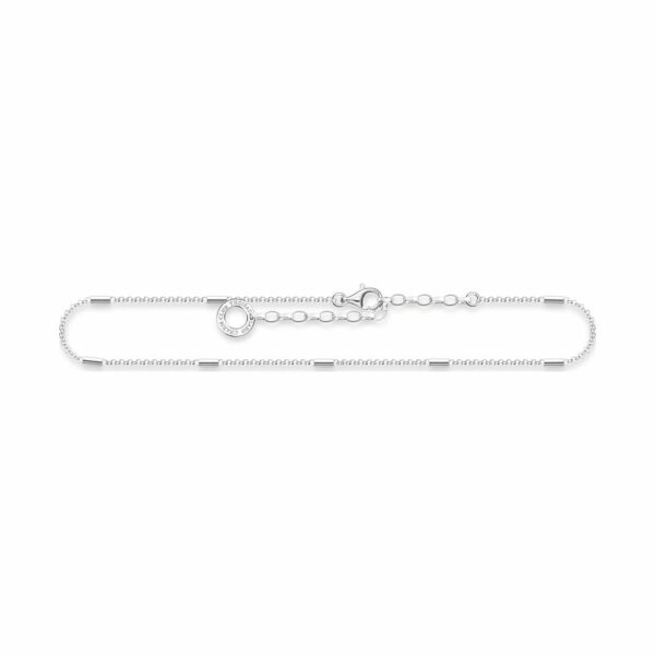 Thomas Sabo Fußkette Charming AK0031-001-21-L27V 925er Silber