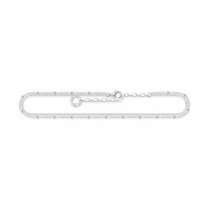 Thomas Sabo Fußkette Charming AK0030-001-21-L27V 925er Silber