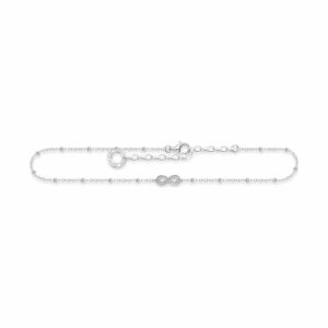 Thomas Sabo Fußkette Charming AK0029-051-14-L27V 925er Silber