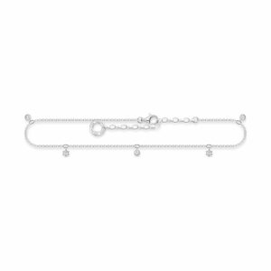 Thomas Sabo Fußkette Charming AK0024-051-14-L27V 925er Silber