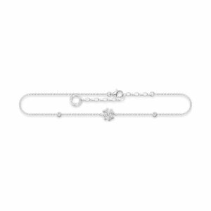 Thomas Sabo Fußkette Charming AK0023-051-14-L27V 925er Silber