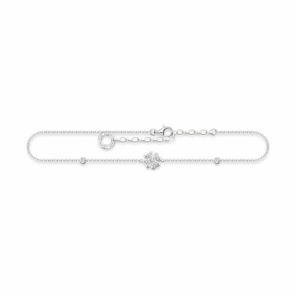 Thomas Sabo Fußkette Charming AK0023-051-14-L27V 925er Silber