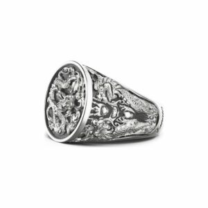 Zancan Herrenring EXA193 925er Silber