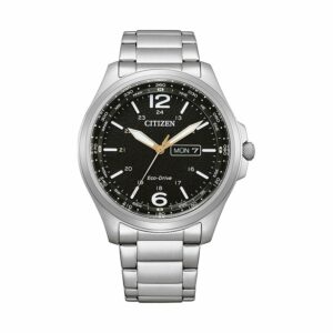 Citizen Herrenuhr Eco Drive AW0110-82EE Edelstahl