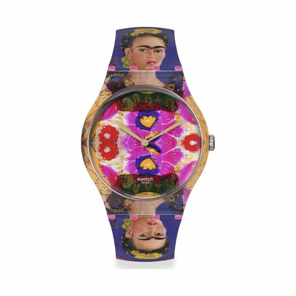 Swatch Unisexuhr SUOZ341 Kunststoff