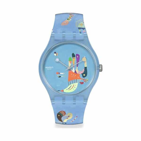 Swatch Unisexuhr SUOZ342 Kunststoff