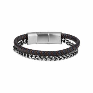 Jacques Lemans Armband S-B108A Leder