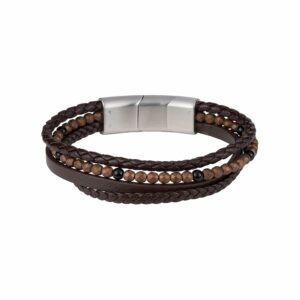 Jacques Lemans Armband S-B116A Leder