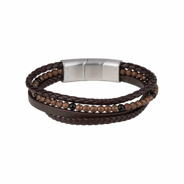 Jacques Lemans Armband S-B116A Leder