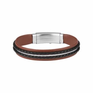 Jacques Lemans Armband S-B119A Leder