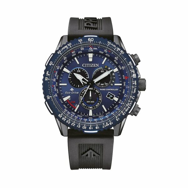 Citizen Chronograph Promaster Sky Funkuhr Eco Drive CB5006-02L Edelstahl