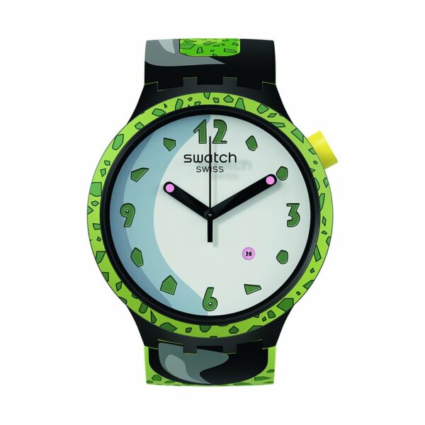 Swatch Unisexuhr Swatch x Dragonball Z Cell SB01Z401 Kunststoff