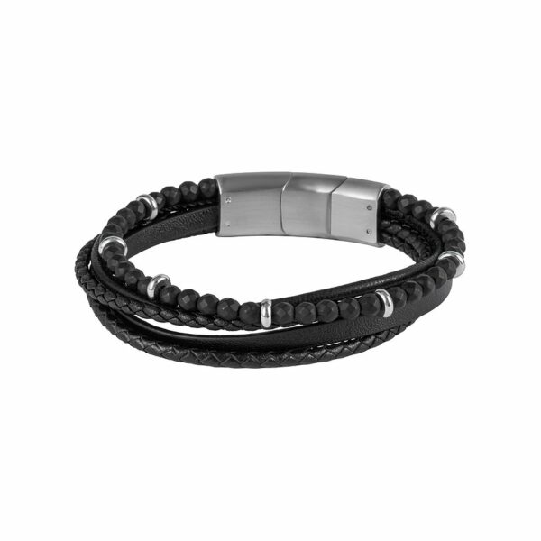 Jacques Lemans Armband S-B128A Leder