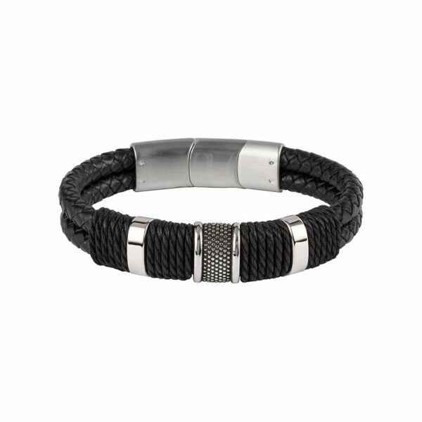 Jacques Lemans Armband S-B131A Leder