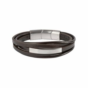 Jacques Lemans Armband S-B132A Leder