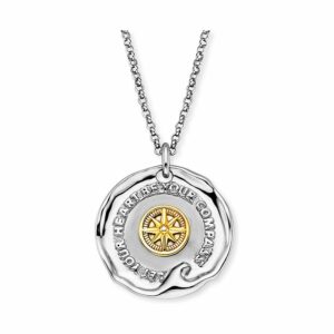 Engelsrufer Kette ERN-TALISMAN-WAVE-BI 925er Silber